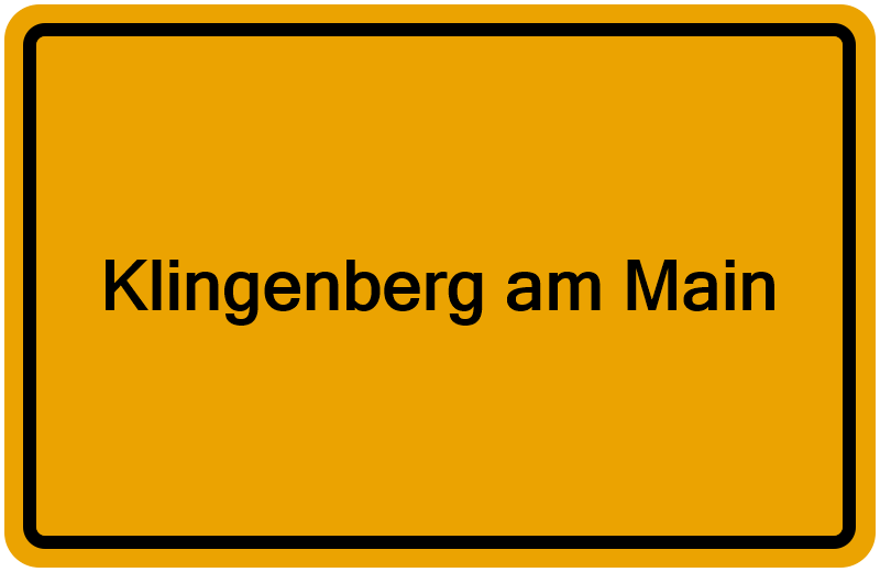 Handelsregister Klingenberg am Main